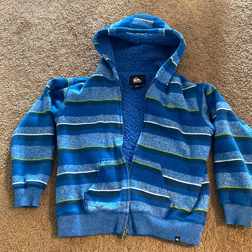 Warm cozy kids jacket
